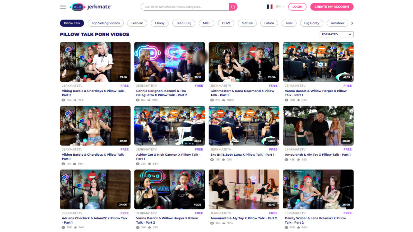 Jerkmate pillow talk podcast