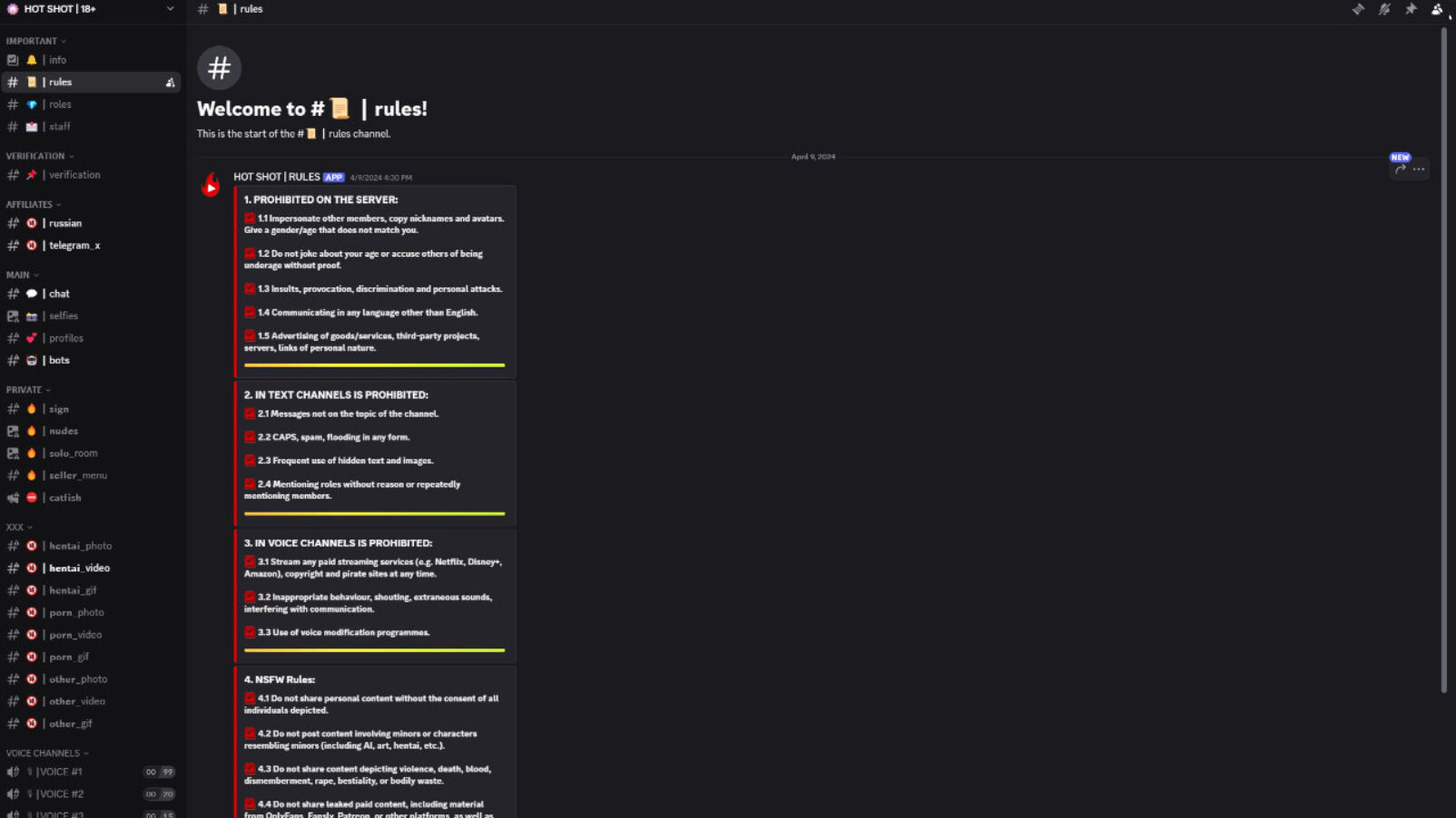 Sex cam discord server example hot shot
